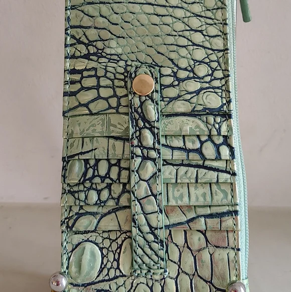 Brahmin Agave Melbourne Credit Card Wallet - Picture 4 of 6